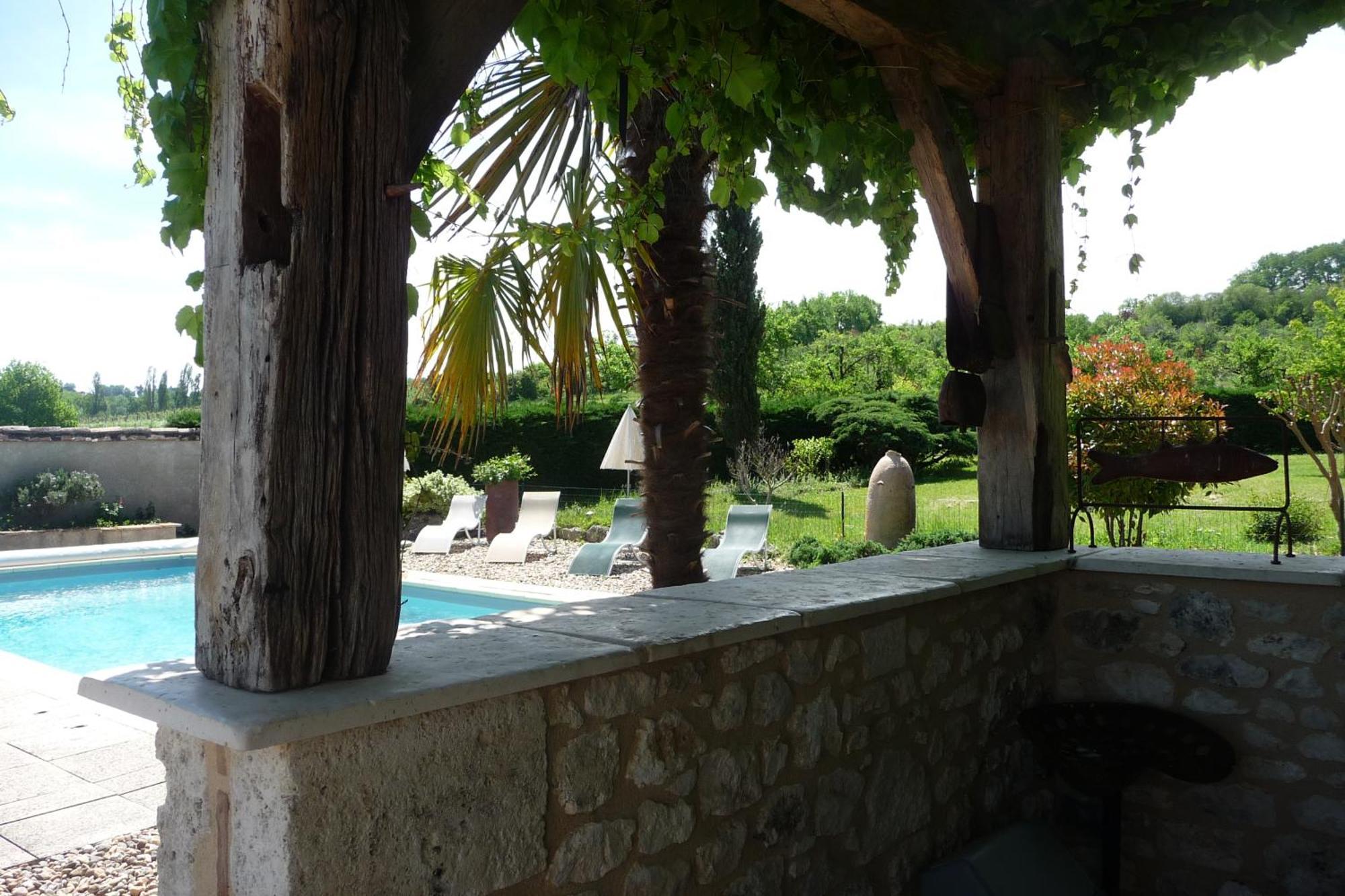 Domaine De La Queyssie Bed & Breakfast Saussignac Eksteriør bilde